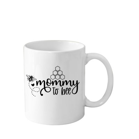 Cani Personalizate - Cana personalizata pentru viitoare mama (Mommy To Be) alba, 330 ml