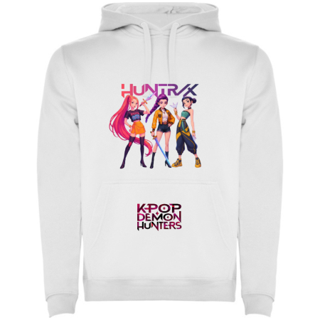 Tricouri Copii - Hanorac personalizat K POP Demon Hunters, alb, 7-8 ani