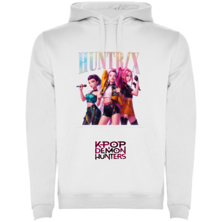 Tricouri Copii - Hanorac personalizat K POP Demon Hunters, alb, 7-8 ani