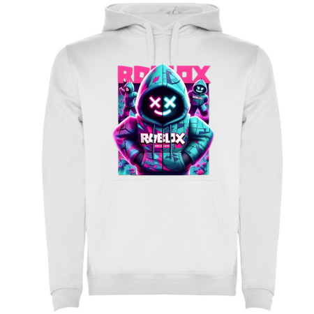 Tricouri Copii - Hanorac personalizat ROBLOX, alb, 7-8 ani
