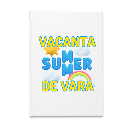 Agende Personalizate - Jurnal copii Vacanta de Vara, A5, 100 file albe