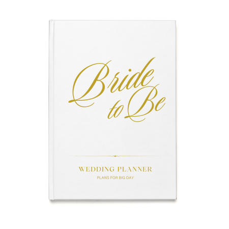 Agende Personalizate - Jurnal de nunta, Bride to Be, (organizator) pentru nunta, A5, 100 file albe