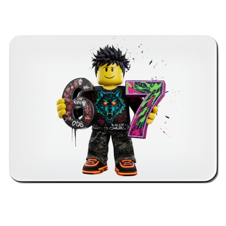 MousePad Personalizat - MousePad Gaming Iconic Collection, 22x18 cm