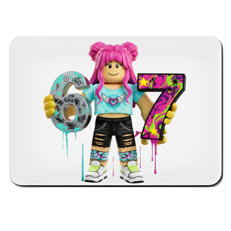 MousePad Personalizat - MousePad Gaming Iconic Collection, 22x18 cm