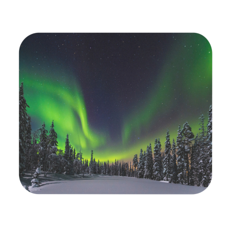MousePad Personalizat - MousePAD Gaming/personal, pentru pasionatii de natura, Aurora Boreala