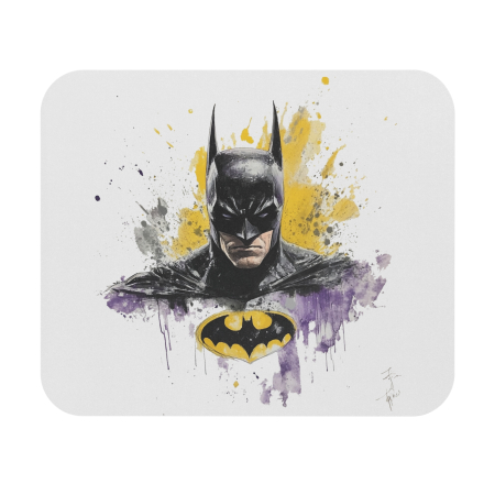 MousePad Personalizat - MousePAD Gaming/personal, rotund, pentru pasionatii de desene animate, Eroi Marvel, Batman