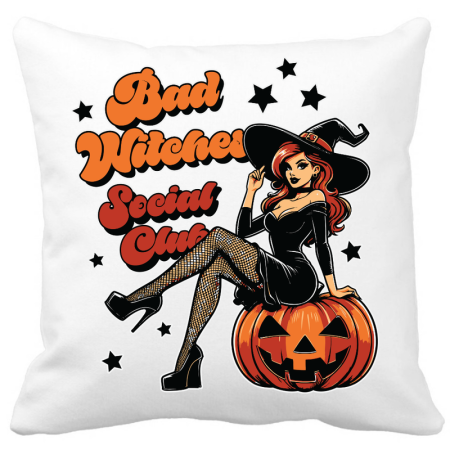 Cadouri Craciun - Perna Halloween 40x40 cm pentru living sau dormitor