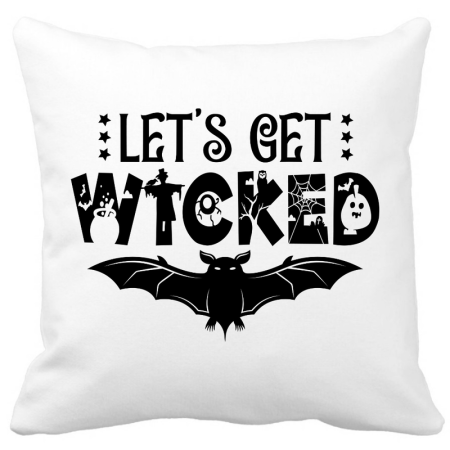 Perne decorative - Perna Halloween decorativa 40x40 cm pentru casa si petreceri