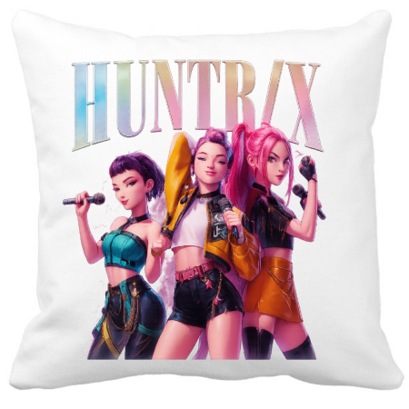 Perne decorative - Perna K POP Demon Hunters pentru camera copilului, 40x40 cm