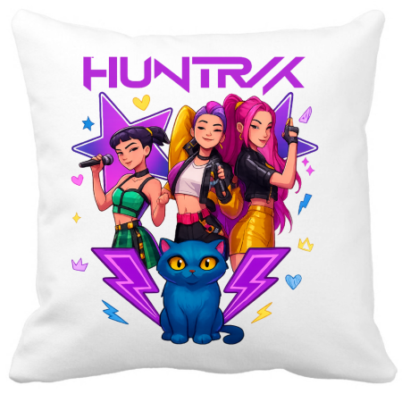 Perne decorative - Perna K POP Demon Hunters pentru camera copilului, 40x40 cm