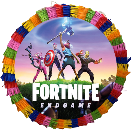 Pinata Aniversare Copii - Piniata pentru petreceri, 35 cm, multicolora, model Fortnite