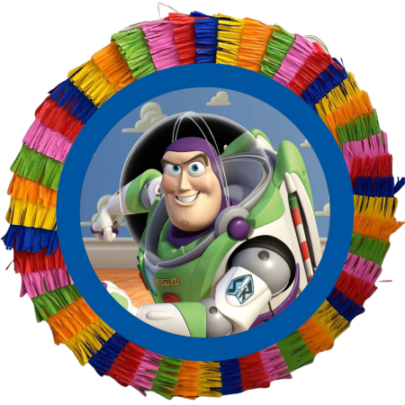 Pinata Aniversare Copii - Piniata pentru petreceri, 35 cm, multicolora, model Toy Story