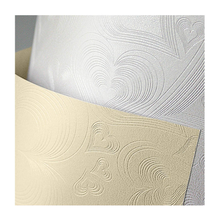 Set Album foto / GuestBook pentru nunta, Love, ivory, A4 landscape, pix si dubluadeziv inclus, 3 piese, accesoriu nunta [2]