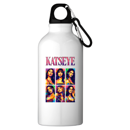 Sticle Copii - Sticla Apa 500 ml, personalizata K POP KATSEYE, carabina de prindere