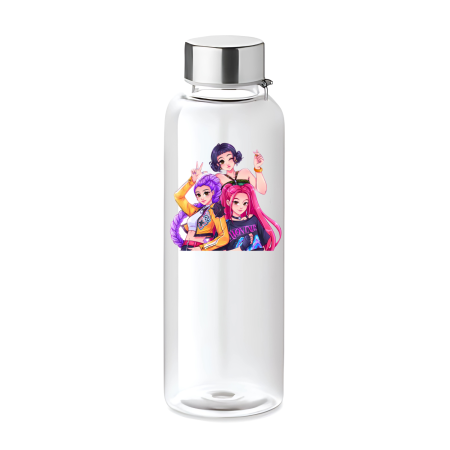 Sticle Copii - Sticla apa copii, 500 ml, din sticla, design fara scurgeri, personalizata, K POP Demon Huntix