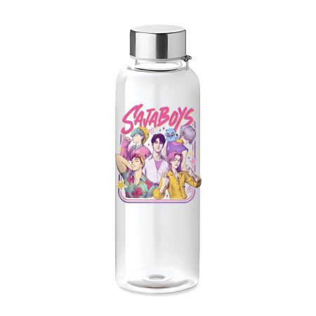 Sticle Copii - Sticlă apă copii, personalizată Saja Boys K Pop Demon, 500 ml, plastic, fără scurgeri