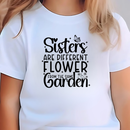 Tricouri Copii - Tricou alb copii big sister text cea mai buna sora varsta 1-2 ani