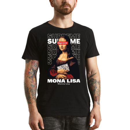 Tricouri Personalizate - Tricou Barbati, cu elemente mitologice, negru