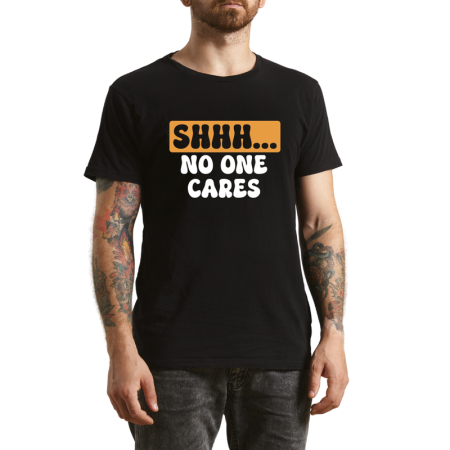 Tricouri Personalizate - Tricou Barbati, cu mesaj amuzant si sarcastic, negru