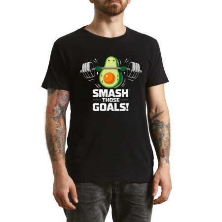 Tricouri Personalizate - Tricou Barbati GYM Mode On, text motivational funny, negru