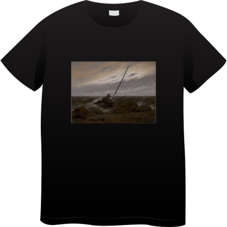 Tricouri Personalizate - Tricou Barbati Made By Art Paint, Iconic Art Collection, negru