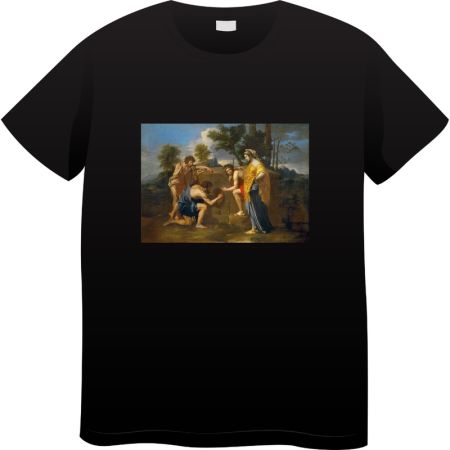 Tricouri Personalizate - Tricou Barbati Made By Art Paint, Iconic Art Collection, negru