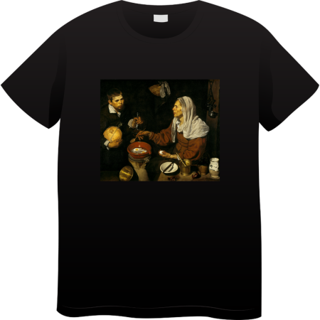 Tricouri Personalizate - Tricou Barbati Made By Art Paint, Iconic Art Collection, negru