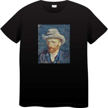 Tricouri Personalizate - Tricou Barbati Made By Art Paint, Iconic Art Collection, negru
