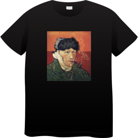 Tricouri Personalizate - Tricou Barbati Made By Art Paint, Iconic Art Collection, negru