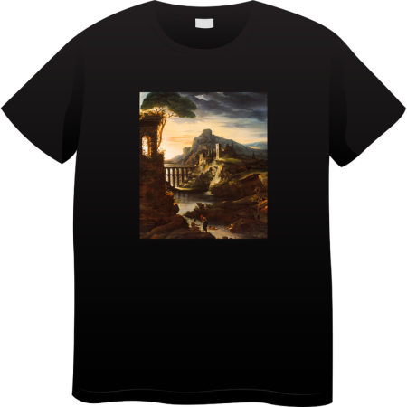 Tricouri Personalizate - Tricou Barbati Made By Art Paint, Iconic Art Collection, negru