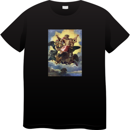 Tricouri Personalizate - Tricou Barbati Made By Art Paint, Iconic Art Collection, negru