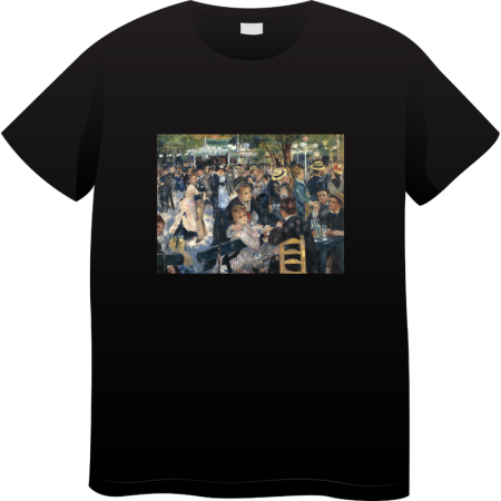 Tricouri Personalizate - Tricou Barbati Made By Art Paint, Iconic Art Collection, negru