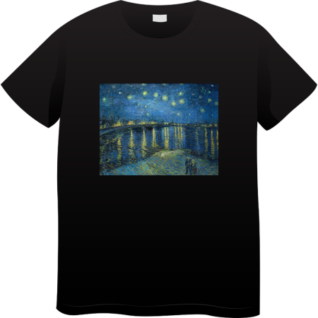 Tricouri Personalizate - Tricou Barbati Made By Art Paint, Iconic Art Collection, negru