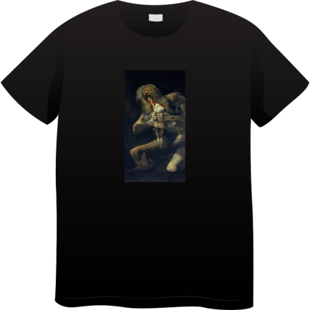 Tricouri Personalizate - Tricou Barbati Made By Art Paint, Iconic Art Collection, negru