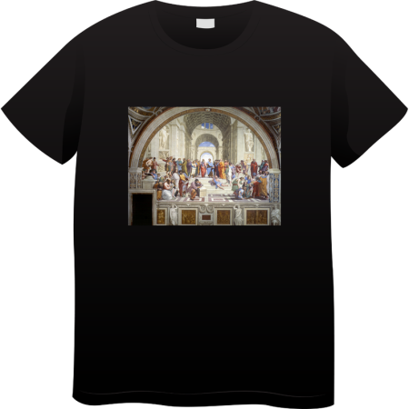 Tricouri Personalizate - Tricou Barbati Made By Art Paint, Iconic Art Collection, negru