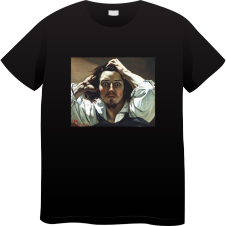 Tricouri Personalizate - Tricou Barbati Made By Art Paint, Iconic Art Collection, negru