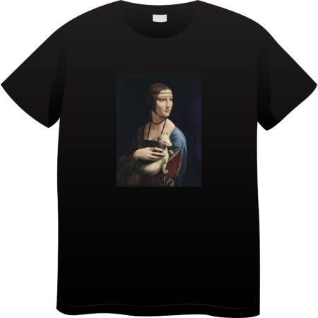 Tricouri Personalizate - Tricou Barbati Made By Art Paint, Iconic Art Collection, negru