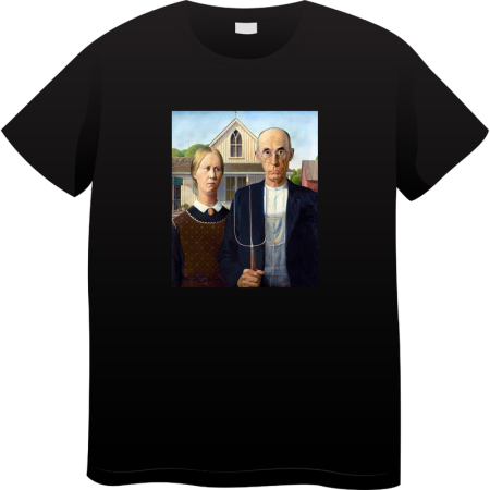 Tricouri Personalizate - Tricou Barbati Made By Art Paint, Iconic Art Collection, negru