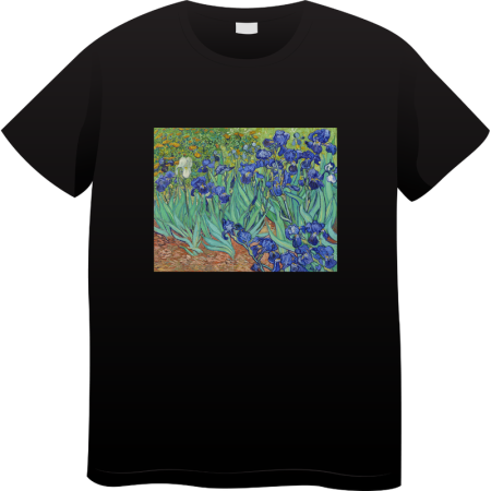 Tricouri Personalizate - Tricou Barbati Made By Art Paint, Iconic Art Collection, negru