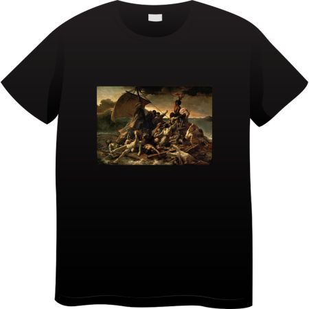 Tricouri Personalizate - Tricou Barbati Made By Art Paint, Iconic Art Collection, negru