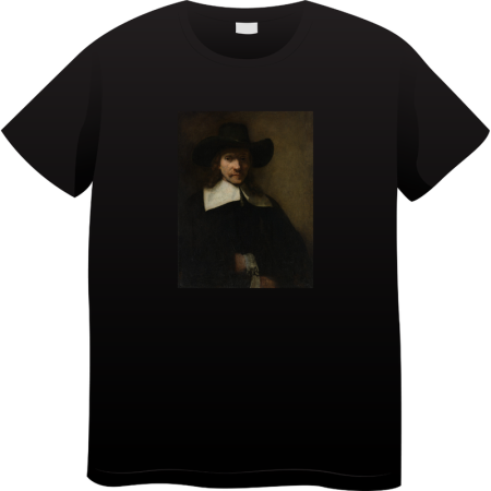 Tricouri Personalizate - Tricou Barbati Made By Art Paint, Iconic Art Collection, negru