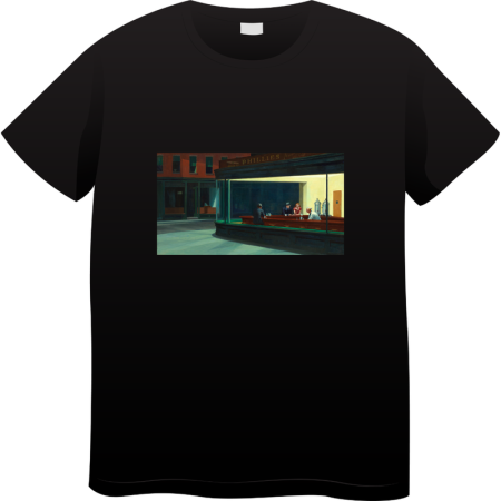 Tricouri Personalizate - Tricou Barbati Made By Art Paint, Iconic Art Collection, negru