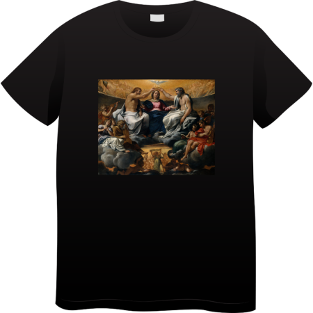 Tricouri Personalizate - Tricou Barbati Made By Art Paint, Iconic Art Collection, negru