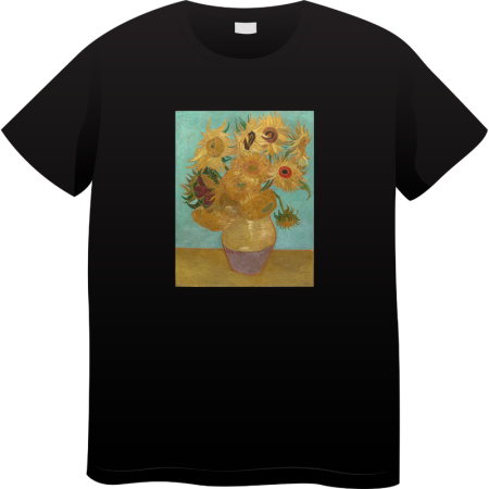 Tricouri Personalizate - Tricou Barbati Made By Art Paint, Iconic Art Collection, negru
