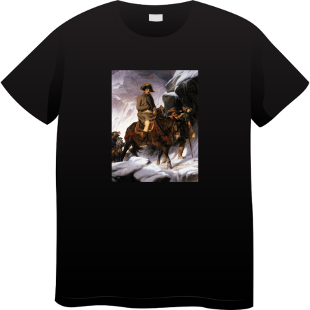 Tricouri Personalizate - Tricou Barbati Made By Art Paint, Iconic Art Collection, negru