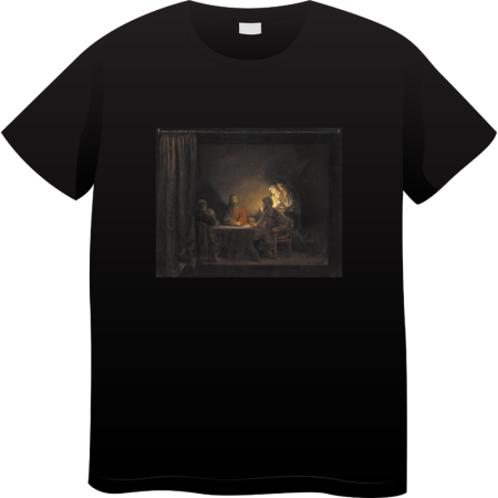 Tricouri Personalizate - Tricou Barbati Made By Art Paint, Iconic Art Collection, negru