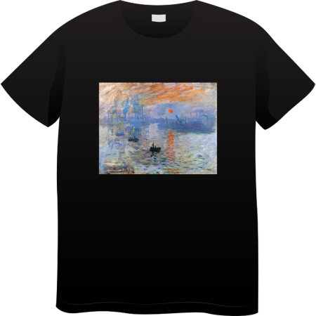 Tricouri Personalizate - Tricou Barbati Made By Art Paint, Iconic Art Collection, negru