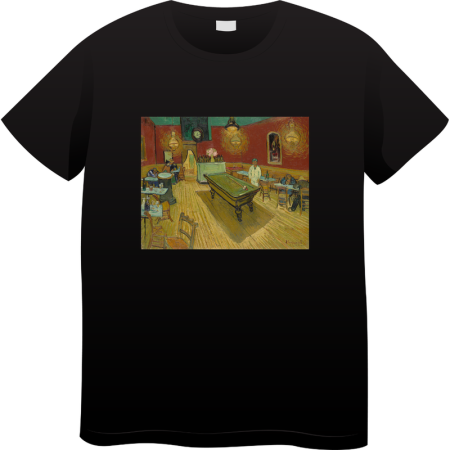 Tricouri Personalizate - Tricou Barbati Made By Art Paint, Iconic Art Collection, negru