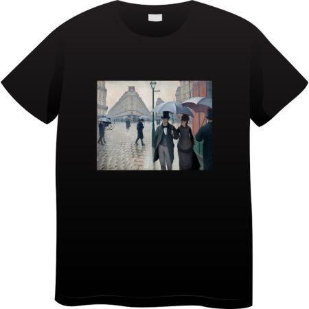 Tricouri Personalizate - Tricou Barbati Made By Art Paint, Iconic Art Collection, negru