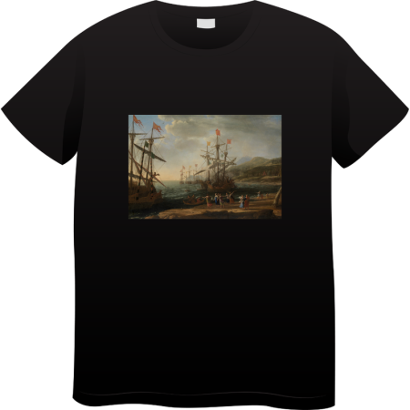 Tricouri Personalizate - Tricou Barbati Made By Art Paint, Iconic Art Collection, negru